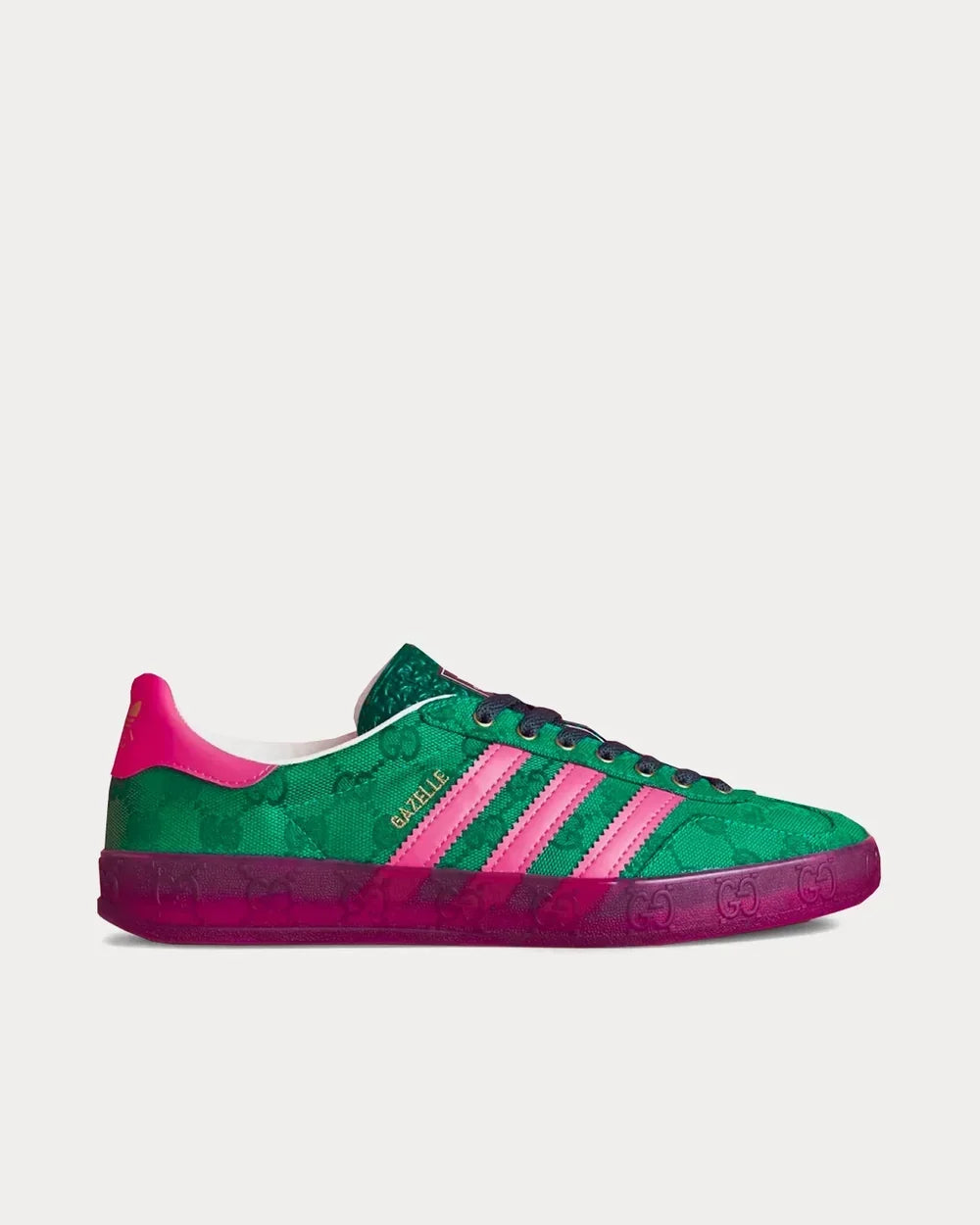 Gazelle GG Canvas Green / Pink (Women's)