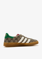 Gazelle GG Canvas Beige & Brown (Women's)